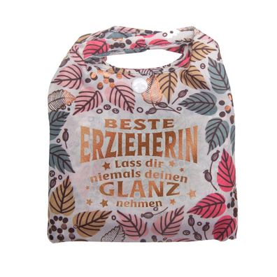 Vorpersonalisierte Glitzernde Einkaufstasche - Shopper Bag Erzieherin