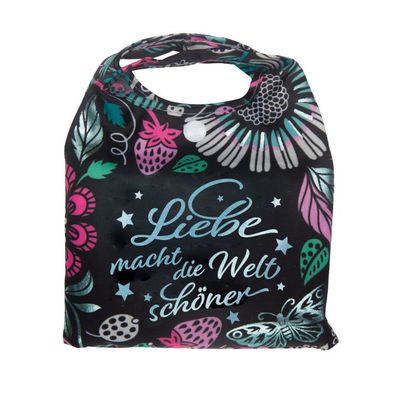 Vorpersonalisierte Glitzernde Einkaufstasche - Shopper Bag Liebe