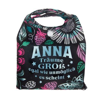 Vorpersonalisierte Glitzernde Einkaufstasche - Shopper Bag Anna