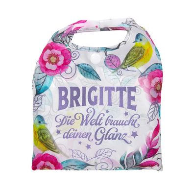Vorpersonalisierte Glitzernde Einkaufstasche - Shopper Bag Brigitte