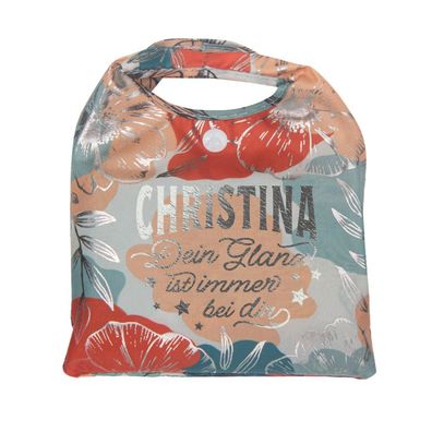 Vorpersonalisierte Glitzernde Einkaufstasche - Shopper Bag Christina