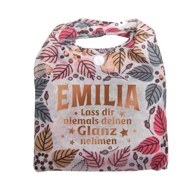 Vorpersonalisierte Glitzernde Einkaufstasche - Shopper Bag Emilia