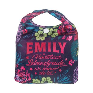 Vorpersonalisierte Glitzernde Einkaufstasche - Shopper Bag Emily