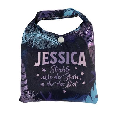 Vorpersonalisierte Glitzernde Einkaufstasche - Shopper Bag Jessica