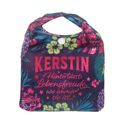 Vorpersonalisierte Glitzernde Einkaufstasche - Shopper Bag Kerstin