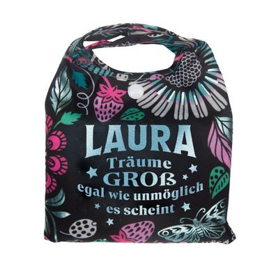 Vorpersonalisierte Glitzernde Einkaufstasche - Shopper Bag Laura