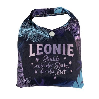 Vorpersonalisierte Glitzernde Einkaufstasche - Shopper Bag Leonie
