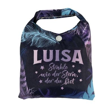 Vorpersonalisierte Glitzernde Einkaufstasche - Shopper Bag Luisa