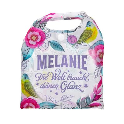 Vorpersonalisierte Glitzernde Einkaufstasche - Shopper Bag Melanie