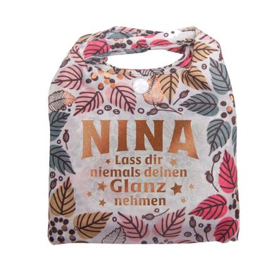 Vorpersonalisierte Glitzernde Einkaufstasche - Shopper Bag Nina