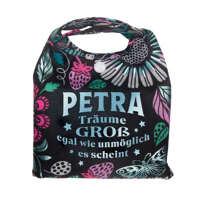 Vorpersonalisierte Glitzernde Einkaufstasche - Shopper Bag Petra