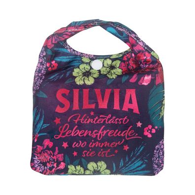 Vorpersonalisierte Glitzernde Einkaufstasche - Shopper Bag Silvia