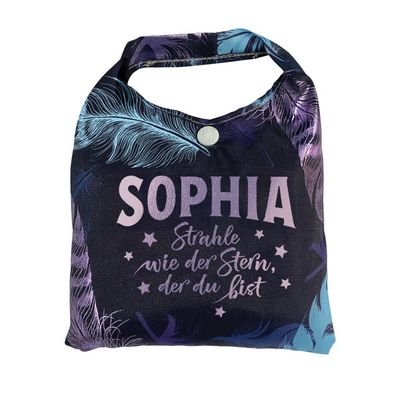 Vorpersonalisierte Glitzernde Einkaufstasche - Shopper Bag Sophia
