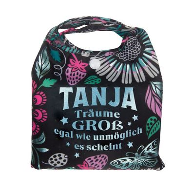Vorpersonalisierte Glitzernde Einkaufstasche - Shopper Bag Tanja