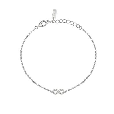 Mabina Armband Unendlichkeitszeichen Silber 925 Labor Diamanten 534177 My diamond