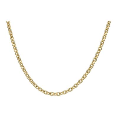 Kette für Anhänger Silber 925 Gold plattiert JL50-05-0082 JuwelmaLux