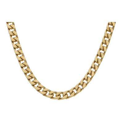 Panzer Kette massiv Gold 333 Second Hand 25326512 getragen wie neu