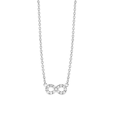 Mabina Unendlichkeitszeichen Collier Silber 925 Labor Diamanten 553922 My Diamond
