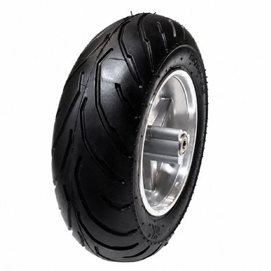 Vorderrad 90/65-6.5 Scooter Komplettrad Tubeless Alufelge Silber 6,5 Zoll