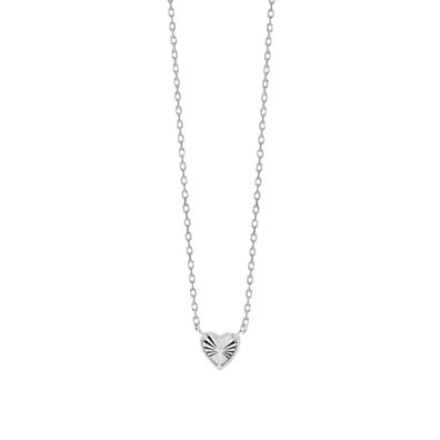 Mabina Halskette in Silber 925 Herzanhänger 553904
