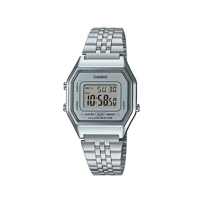 Casio Unisex Uhr Vintage LA680WEA-7EF Edelstahl, Kunstharz