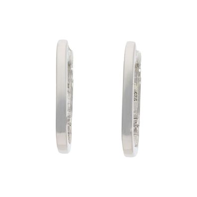 Creolen Silber 925 rhodiniert JuwelmaLux JL20-06-1405