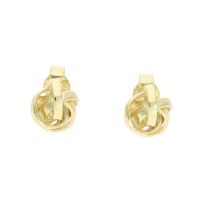 Ohrstecker Gold 333 poliert Knoten JL20-06-1433 JuwelmaLux