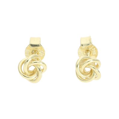 Ohrstecker Knoten Gold 333 JL20-06-1435 JuwelmaLux