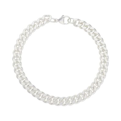 Armband Herren Silber 925 Flachpanzer poliert JL50-03-0096 JuwelmaLux