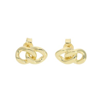 Ohrstecker Silber 925 goldplattiert poliert JL20-06-1475 JuwelmaLux