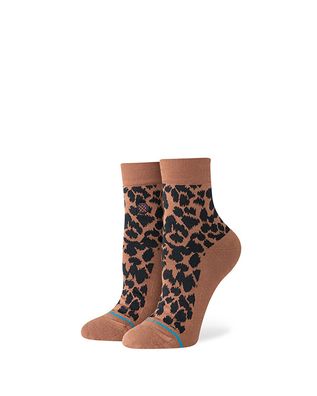 STANCE Socken Love Leopard Lowrider brown