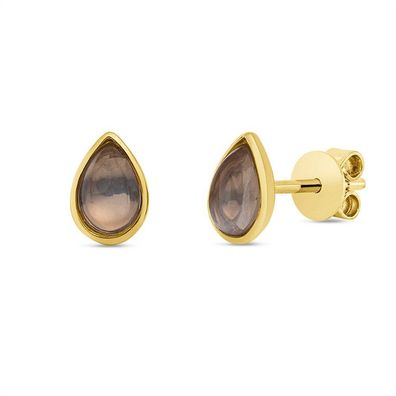 Luna Creation - 2U880G8-1 - Ohrstecker - Damen - 750GG - mit Mondstein