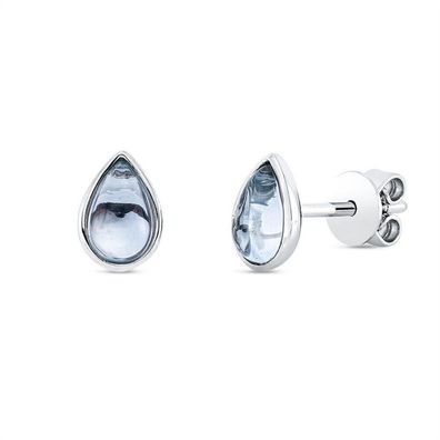 Luna Creation - 2U875W8-1 - Ohrstecker - Damen - 750WG - mit Topas