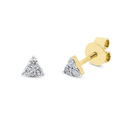 Luna Creation - 2R900G8-1 - Ohrstecker - Damen - 750GG - mit Brillanten