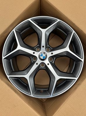 1x Original BMW X1 F48 X2 F39 18 Zoll Alufelge Doppelspeiche 569 68560707,5JX18 ET51