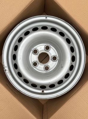 1x Original VW T5 7E T6 7H Kasten 16 Zoll Stahlfelge 7H0601027D 6,5JX16 ET51