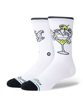 STANCE Socken High Quality Low Class Crew white