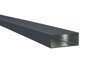 Aluminium Vierkantrohr Rechteckrohr Pulverbeschichtet Aluminiumprofil 80x40 RAL