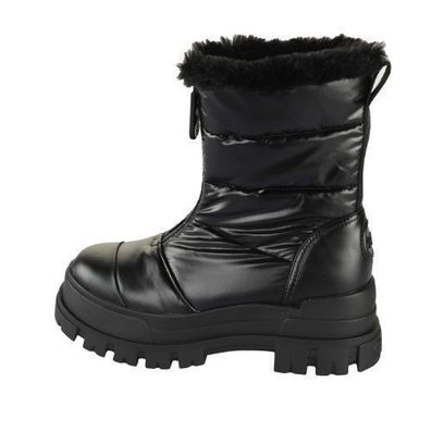 Buffalo Aspha Quilt Zip - Schwarz Kunstleder