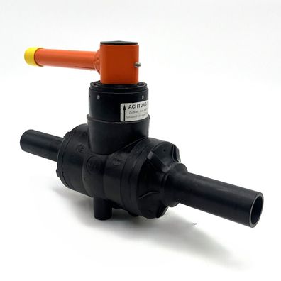 Stübbe C 126 Kugelhahn DN 25 d 32 PE 100 NBR Nr. 126920 Pumpenkost K18/337