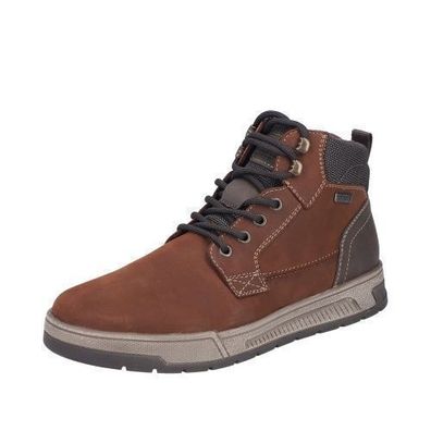 Rieker Schnürstiefel - Braun Leder