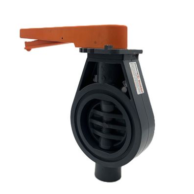 Stübbe K210 Absperrklappe DN 125 PN 10 Absperrhahn manuell PVC EPDM K18/332