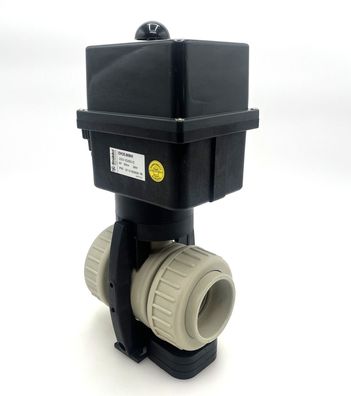 Stübbe Profi 101 Kugelhahn elektrisch DN 50 PN 10 PP PE EPDM 1x230V K18/318