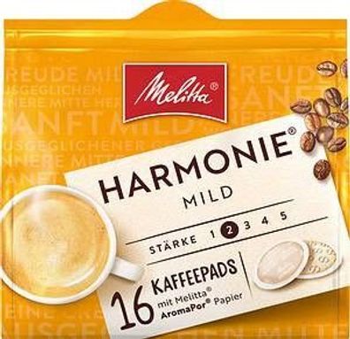 Melitta Café Harmonie Mild Pads 16 Stück ( 112 g)