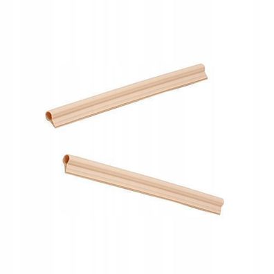 KADAX Clips aus Kunststoff für Zaunfolie, Creme, 2 Stück
