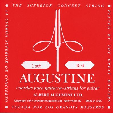 Augustine Classic Red Strings - Art. 281202