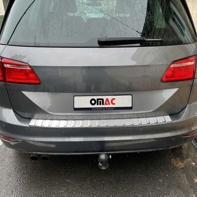 Für VW Golf VII Sportsvan 2013-2023 Chrom Ladekantenschutz Abkantung Edelstahl