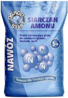 Ammoniumsulfat Stickstoff Schwefel Dünger Stickstoffdünger Moorbeet Pflanzen 5kg