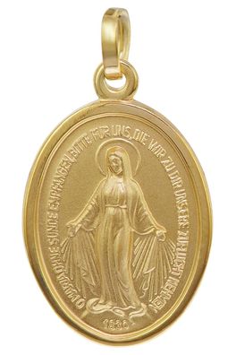 trendor Schmuck Milagrosa Anhänger Gold 750 (18 Karat) 20 mm 75312