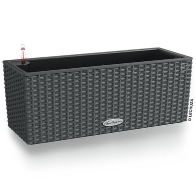 LECHUZA® Blumenkasten Balconera Cottage 50 Granit All-in-One EAN 4008789196316